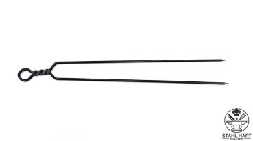 Grillspieß mit zwei Spießen groß 290 mm