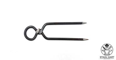 Grillspieß mit zwei Spießen klein 85 mm