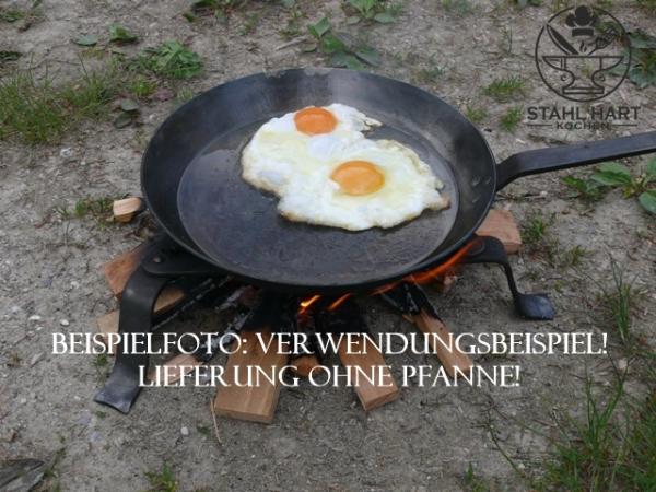 Dreibein für Pfannen und Töpfe (zusammenklappbar)