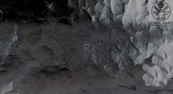 Schale schmal und länglich