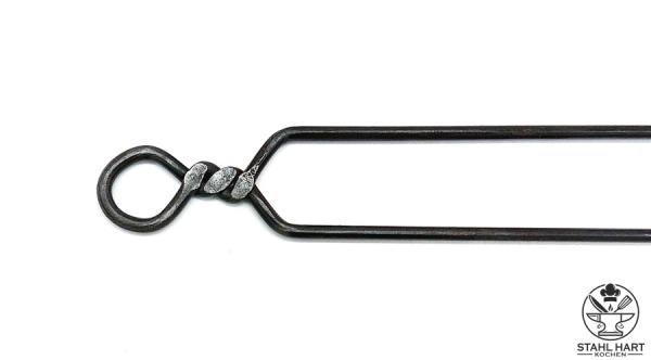 Grillspieß mit zwei Spießen mittel 195 mm